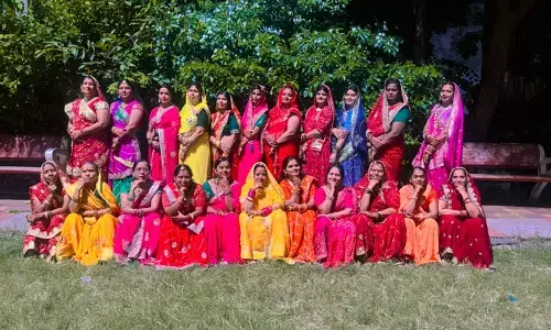 आजाद नगर में धूमधाम से मनाई गई कजली तीज, महिलाओं ने की पूजा-अर्चना