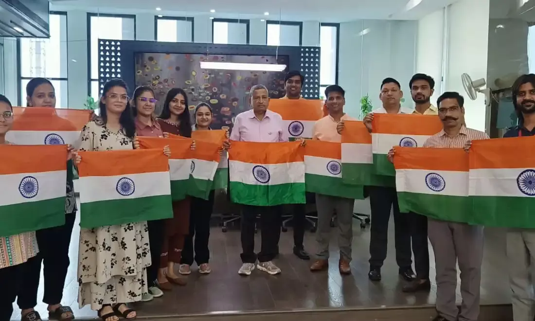 हर घर तिरंगा में संगम ग्रुप में उमड़ा देशभक्ति का जज्बा