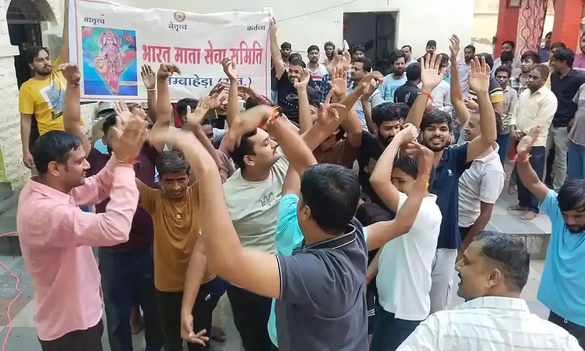 श्रीकृष्ण जन्माष्टमी के अवसर पर उपकारागृह में किया कीर्तन का आयोजन