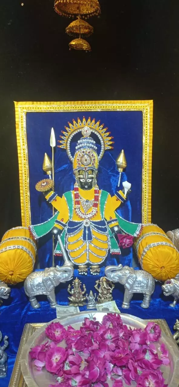 जन्माष्टमी  पर श्री कोटडी श्याम दरबार  का आज   मंगला श्रृंगार आरती के दर्शन