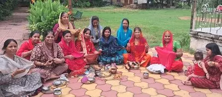 सिंधी समाज ने मनाई वडी सताएं,माताजी को लगाया ठंडे व्यजनों का भोग