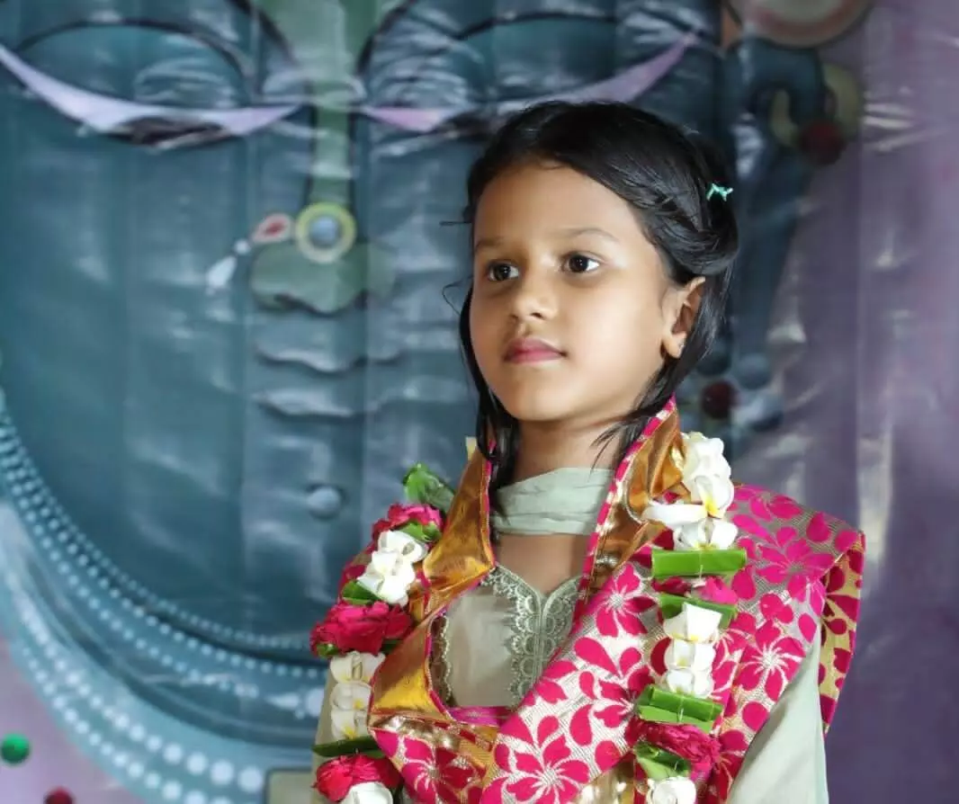 जन्माष्टमी पर वंडर गर्ल काशवी सोडानी का भजन फ्यूजन म्यूजिक एल्बम लॉन्च जन्माष्टमी पर वंडर गर्ल काशवी सोडानी का भजन फ्यूजन म्यूजिक एल्बम लॉन्च