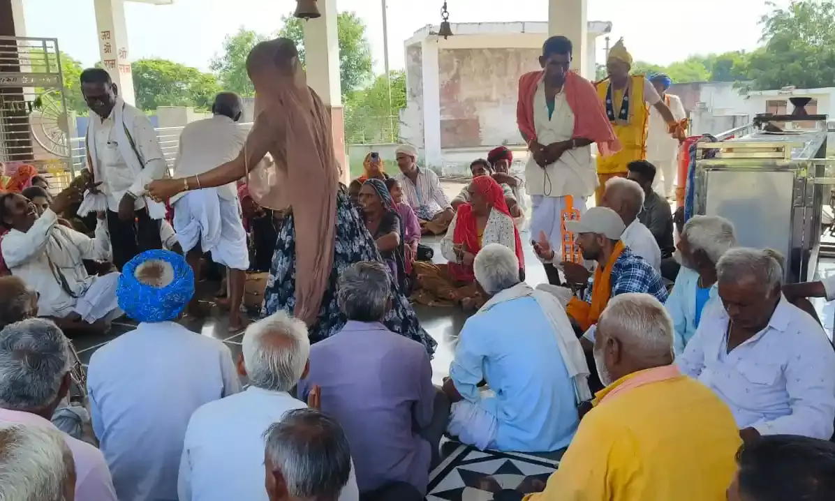 ककरोलिया माफी में हरि बोल प्रभात फेरी व ब्रह्मभोज सम्पन्न