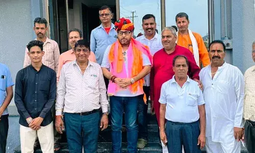 माली महासभा ने कांग्रेस जिला प्रभारी के स्वागत के साथ संगठन में प्रतिनिधित्व देने की की मांग