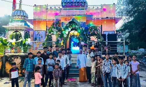 शक्करगढ़ व आसपास के गांवों में जन्माष्टमी धूमधाम से मनाई, मंदिरों में सजी आकर्षक झांकियां