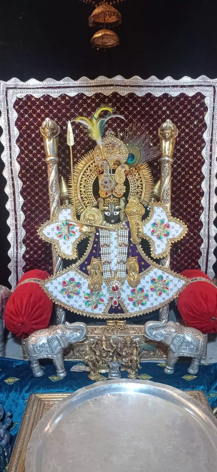 श्री कोटडी श्याम दरबार आज रविवार श्रृंगार आरती* के दर्शन आज दिनाँक 17/08/2025