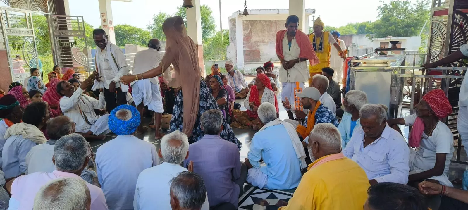 ककरोलिया माफी में हरि बोल प्रभात फेरी व ब्रह्मभोज सम्पन्न