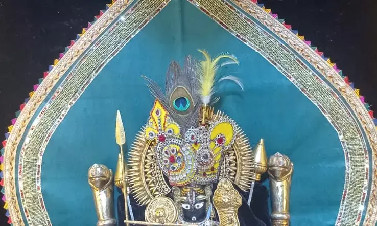 श्री कोटडी श्याम दरबार  आज सोमवार श्रृंगार आरती के दर्शन आज दिनाँक 18/08/2025