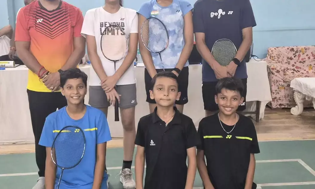 प्राइज मनी बैडमिंटन प्रतियोगिता में यशविता, अदविका और सौम्या ने फाइनल में किया प्रवेश