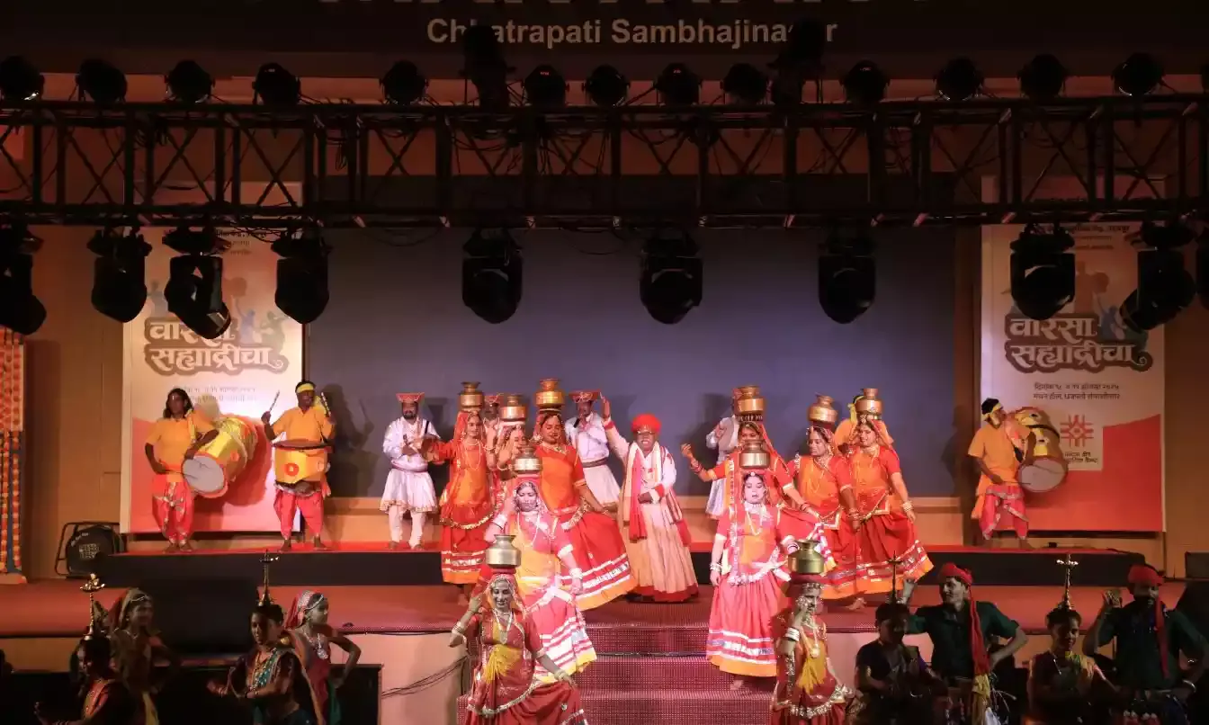 छत्रपति संभाजी नगर: विभिन्न राज्यों की संस्कृति से महका महाराष्ट्र, वारसा सह्याद्रीचा का भव्य आयोजन
