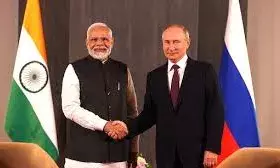 रूसी राष्ट्रपति पुतिन ने पीएम मोदी को किया फोन, अलास्का में ट्रंप के साथ हुई बैठक पर चर्चा रूसी राष्ट्रपति पुतिन ने पीएम मोदी को किया फोन, अलास्का में ट्रंप के साथ हुई बैठक पर चर्चा