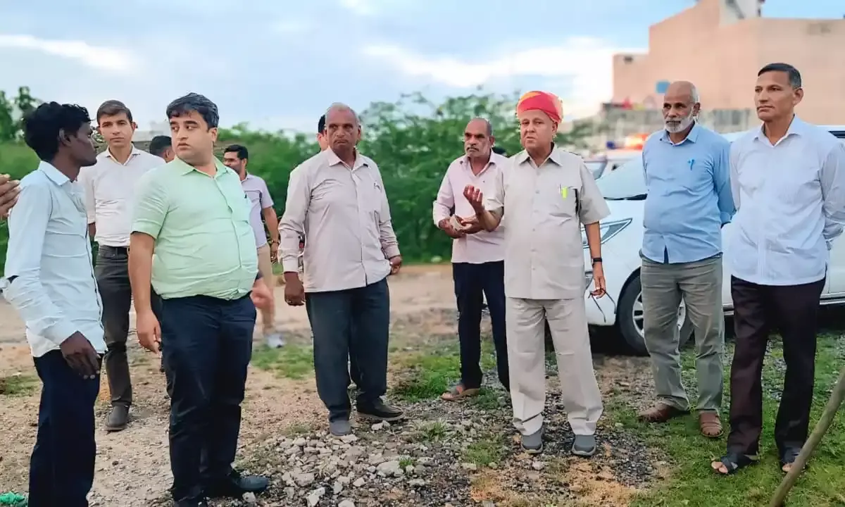 शाहपुरा में बंद पड़ा केसरीसिंह बारहठ पेनोरमा कार्य, लखावत ने जताई सख्त नाराजगी