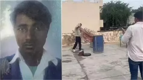 नीले ड्रम में पति की लाश: पत्नी और प्रेमी गिरफ्तार, अलवर में सनसनीखेज हत्याकांड का खुलासा नीले ड्रम में पति की लाश: पत्नी और प्रेमी गिरफ्तार, अलवर में सनसनीखेज हत्याकांड का खुलासा