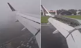 मुंबई में झमाझम बारिश, एयर इंडिया की निडर लैंडिंग! पायलट की जमकर तारीफ