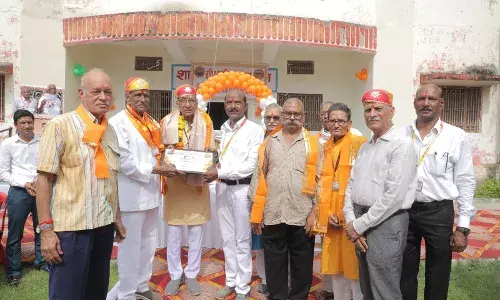 झांतला माता भोजनशाला समिति सेवा एवं समर्पण पुरस्कार से सम्मानित