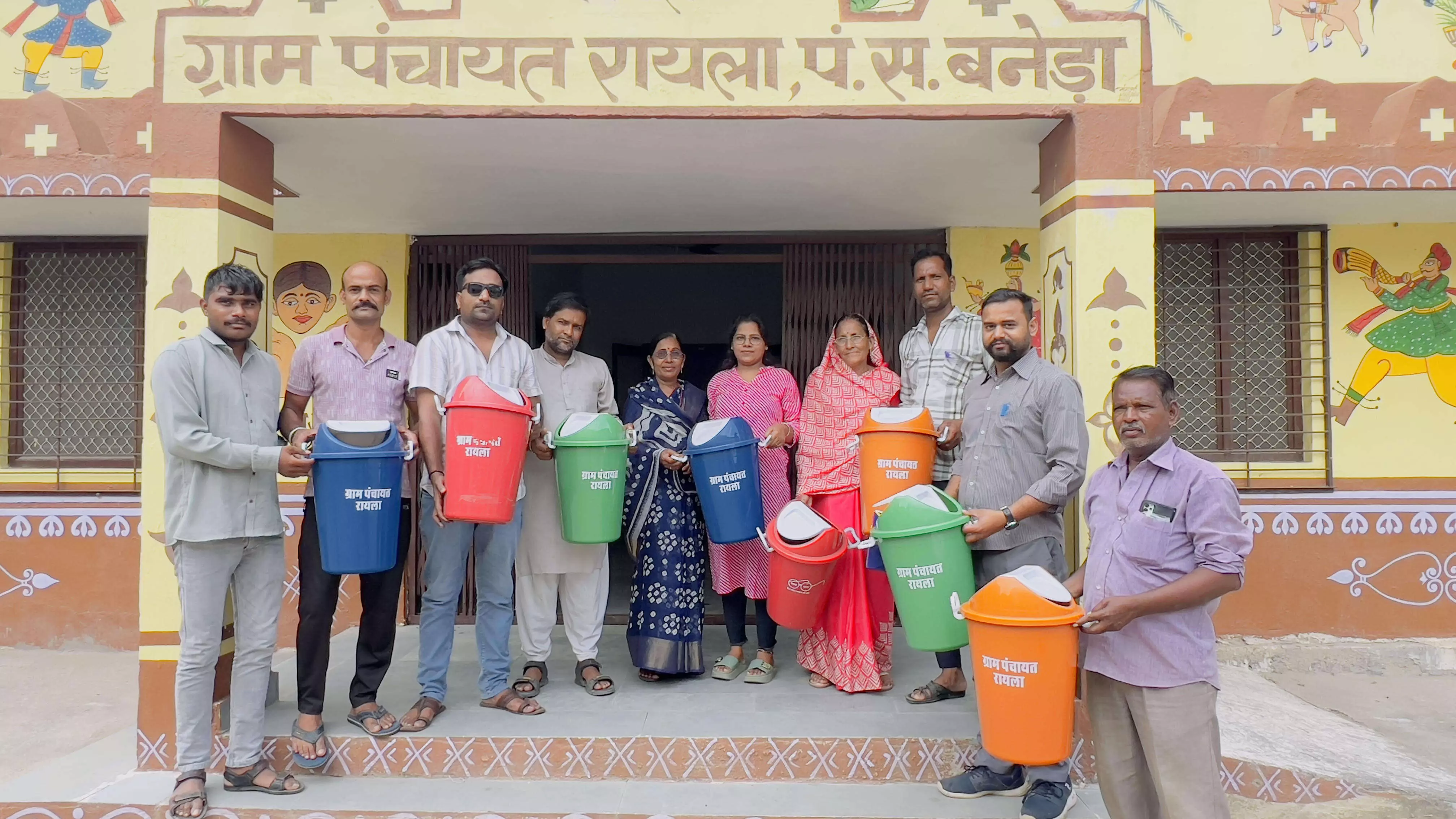 स्वच्छ भारत अभियान के तहत बदलती रायला की तस्वीर