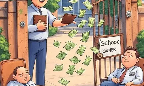 राजस्थान में डबल इंजन सरकार की दोहरी नीति: दिल्ली में फीस पर लगाम, राजस्थान में अभिभावकों की लूट जारी!