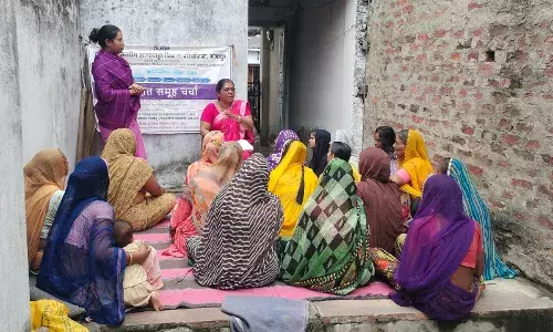 महिलाओं को स्वच्छता व एफएसटीपी के फायदों की दी जानकारी