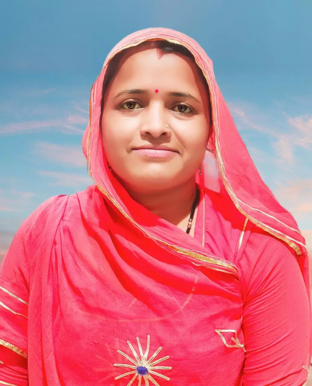 मण्डावर सरपंच  कुमारी जिला महासचिव बनी