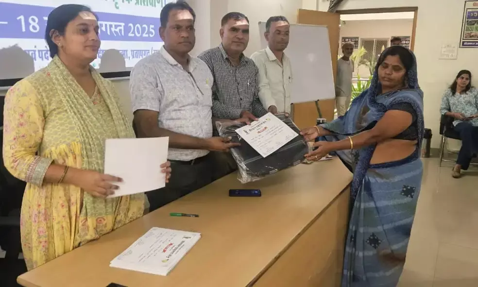 5 दिवसीय महिला कृषक प्रशिक्षण सम्पन्न 5 दिवसीय महिला कृषक प्रशिक्षण सम्पन्न