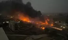 होशियारपुर में LPG टैंकर में ब्लास्ट, पूरा गांव आग के गोले में तबदील ; 100 से अधिक लोग झुलसे