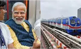 पीएम मोदी ने कोलकाता मेट्रो के तीन नए रूट का किया शुभारंभ पीएम मोदी ने कोलकाता मेट्रो के तीन नए रूट का किया शुभारंभ