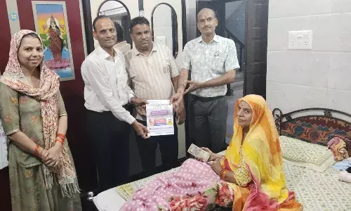 कैंसर पीड़िता ने एक लाख रूपये शिव महापुराण कथा मे समर्पित किए