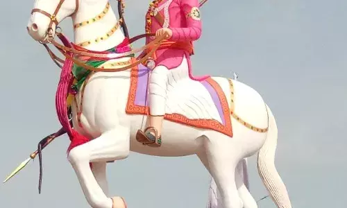 हमीरगढ़ में तेजाजी लीलण घोड़ी असवार प्रतिमा का दो दिवसीय लोकार्पण समारोह