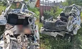 पीलीभीत हादसा: कार-टेंपो टक्कर में मासूम सहित 5 की मौत, 5 घायल पीलीभीत हादसा: कार-टेंपो टक्कर में मासूम सहित 5 की मौत, 5 घायल