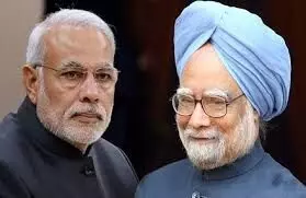 कांग्रेस अध्यक्ष ने मोदी पर साधा निशाना: मनमोहन कम बोलते थे, काम ज्यादा करते थे