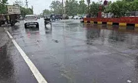 भीलवाड़ा में झमाझम बारिश, निचले इलाकों में जलभराव, प्रशासन अलर्ट पर