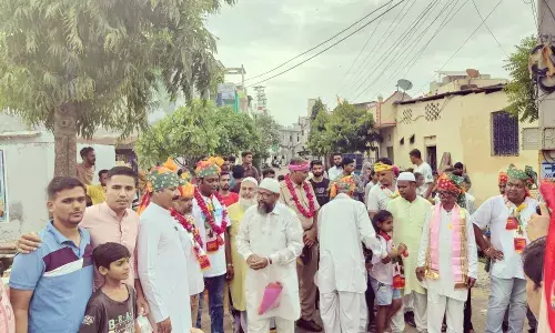 रामदेव जयंती पर श्रद्धालुओं को किया स्वागत