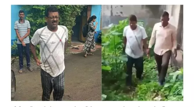 दीवार फांदकर भागा, मोबाइल झाड़ी में फेंका... ED की रेड के बीच फरार होने की कोशिश में टीएमसी विधायक गिरफ्तार दीवार फांदकर भागा, मोबाइल झाड़ी में फेंका... ED की रेड के बीच फरार होने की कोशिश में टीएमसी विधायक गिरफ्तार