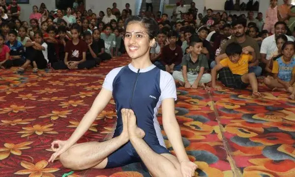 भीलवाड़ा में 24वीं राज्य स्तरीय योगासना प्रतियोगिता में बिखरी योग प्रतिभा भीलवाड़ा में 24वीं राज्य स्तरीय योगासना प्रतियोगिता में बिखरी योग प्रतिभा