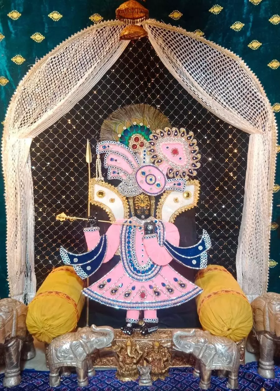 श्री कोटडी श्याम दरबार आज  श्रृंगार आरती के दर्शन आज दिनाँक 26/08/2025