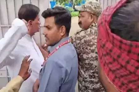 भिंड में कलेक्टर और भाजपा विधायक के बीच तीखी झड़प, हाथापाई की नौबत