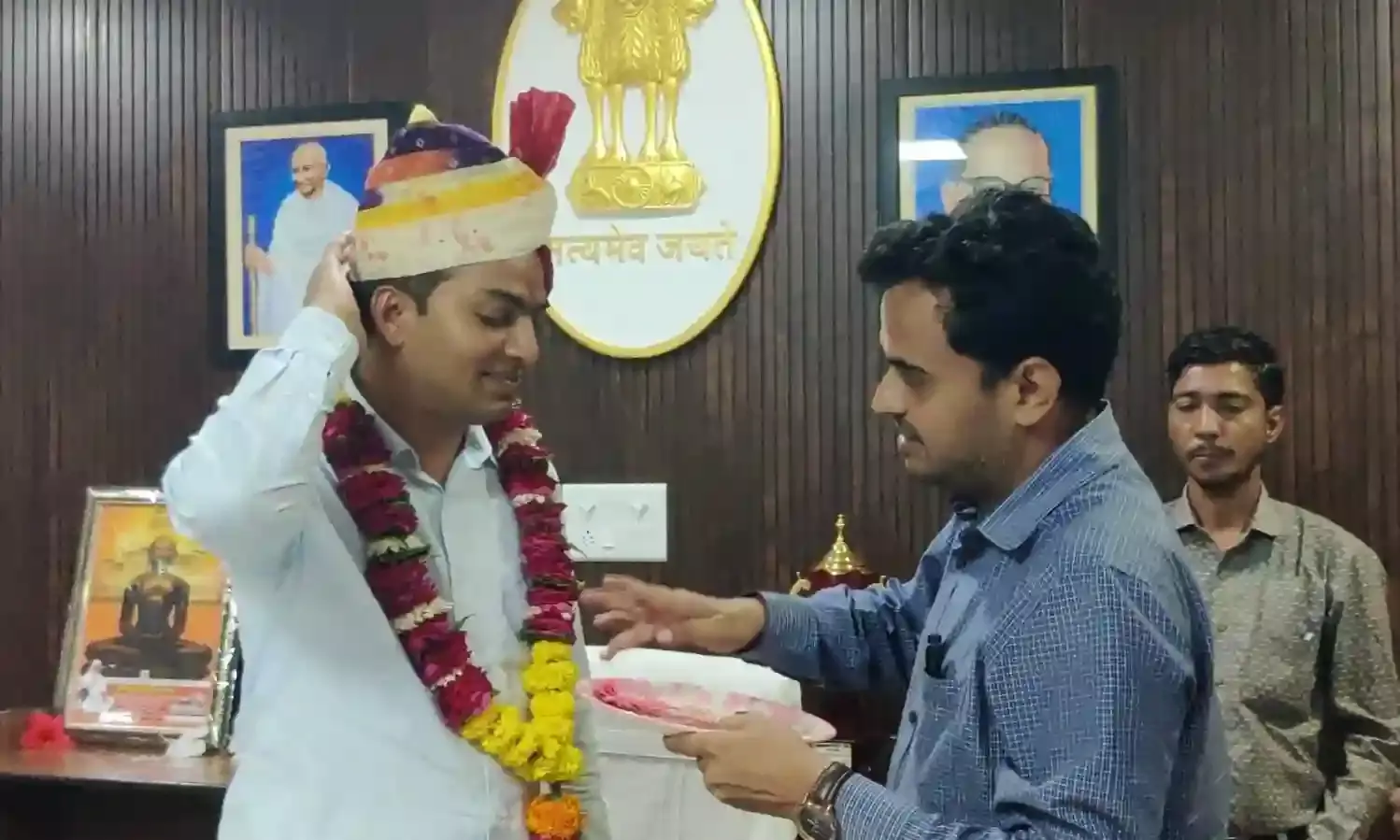 शाहपुरा एडीएम के पद पर ओपी मीणा ने संभाला कार्यभार