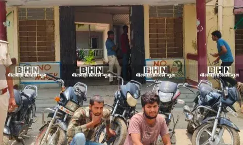 पुलिस ने किया गिरोह का खुलासा, दो सदस्य गिरफ्तार, छह बाइक बरामद