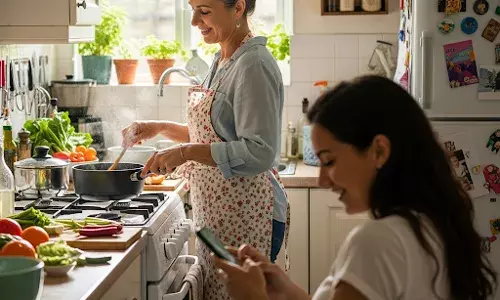 मोबाइल पर बहू, चौके में सास: जब आँगन की तकरार बनी जान की दुश्मन, भोजपुर की घटनाओं से दहल उठा समाज मोबाइल पर बहू, चौके में सास: जब आँगन की तकरार बनी जान की दुश्मन, भोजपुर की घटनाओं से दहल उठा समाज