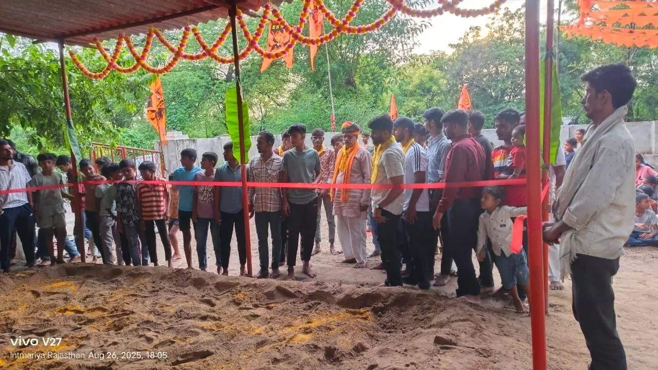 ईटमारिया में मारुति नंदन अखाड़े का हुआ शुभारंभ