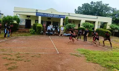 खेल दिवस पर कबड्डी प्रतियोगिता का आयोजन खेल दिवस पर कबड्डी प्रतियोगिता का आयोजन