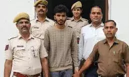 नाबालिग को अश्लील मैसेज भेजने वाले युवक भीलवाड़ा से पकड़ा  राजसमंद पुलिस ने