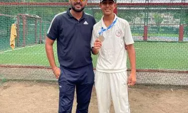 सोनी  ने जीता क्रिकेट U-17 में सिल्वर मेडल
