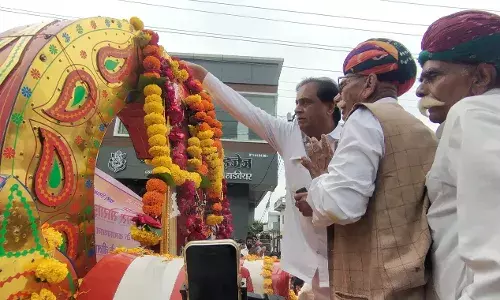 श्री देवनारायण सर्कल का विधायक कृपलानी ने किया लोकार्पण