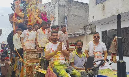 गंगापुर में धूमधाम से हुआ गणपति प्रतिमाओं का विसर्जन