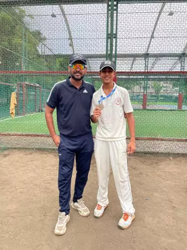 सोनी  ने जीता क्रिकेट U-17 में सिल्वर मेडल