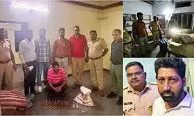 नकली शराब फैक्ट्री का खुलासा, चित्तौड़गढ़ में यूथ कांग्रेस पदाधिकारी समेत छह गिरफ्तार