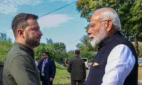 पुतिन-भेंट से पहले पीएम मोदी ने की जेलेंस्की से बात, यूक्रेन युद्ध पर साझा हुई चिंताएं