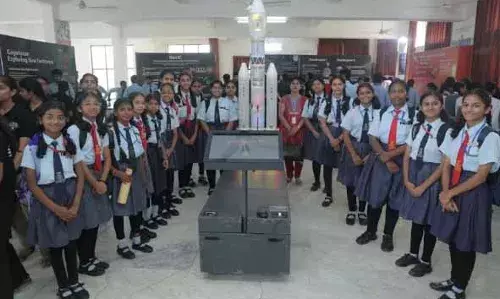 100 स्कूलों के 8 हजार से ज्यादा विद्यार्थियों ने देखी अरावली इंस्टीट्यूट ऑफ टेक्निकल स्टडीज में इसरो की प्रदर्शनी