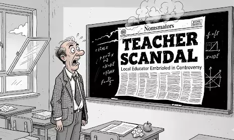 पत्नी ने ही खोला पति का काला चिट्ठा: भीलवाड़ा में छात्राओं से अश्लील हरकत के आरोप में व्याख्याता निलंबित